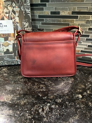 Coach Vintage Legacy Rambler Crossbody Shoulder Bag Satchel 9061