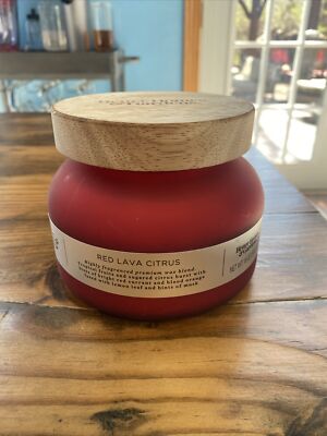 Better Homes & Gardens Red Lava Citrus 18oz Two Wick | eBay