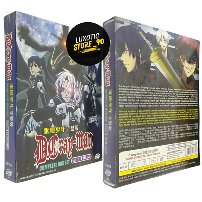 DVD Anime D.Gray Man Complete TV Series + Hallow (Vol. 1-116 End