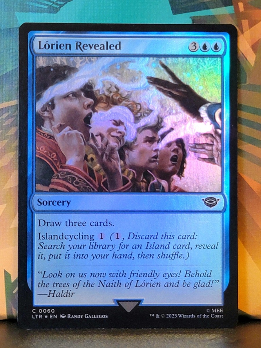 MTG Lord Of The Rings Lorien Revealed Foil LTR Nm-M | eBay