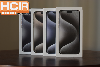 Apple iPhone 15 Pro Max - 256 GB - White Titanium (Unlocked) for