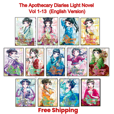 The Apothecary Diaries Volume 1-13 Light Novel Eng-Price for One