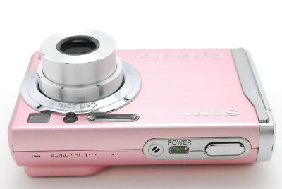 Pink Sony Cyber-shot DSC-W80 7.2MP CCD Vintage Digital Camera