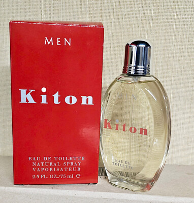 Kiton Men By Kiton Fragrance (Old Version) 2.5 oz Edt Spray New In