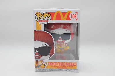 Funko McDonalds Rock Out Ronald McDonald #109 New in Box | eBay