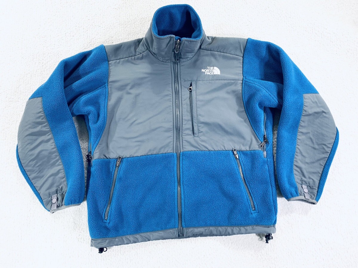 The North Face Denali Polartec Fleece Zip Jacket Warm Light Blue