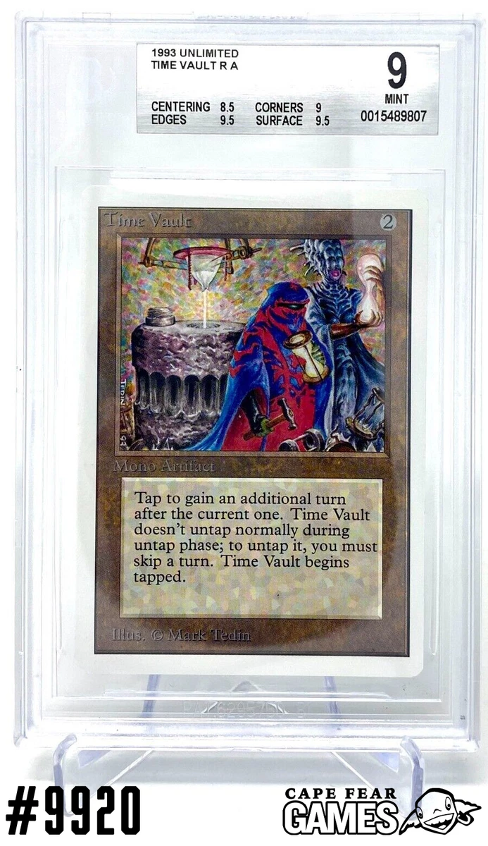 Mtg Unlimited Time Vault for sale | eBay