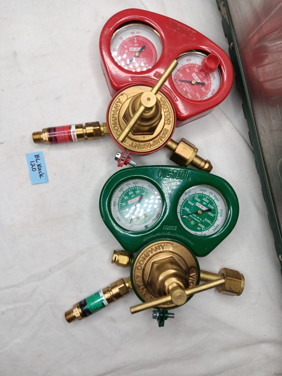 Victor 0384-0836 SuperRange II 540/300 Tool Box Outfit w/ 100FC | eBay