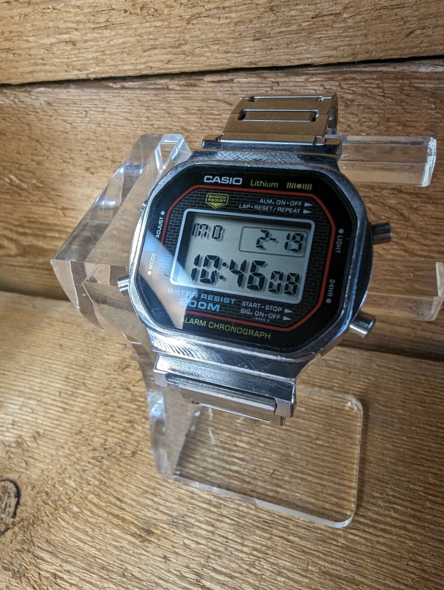 🔥 RARE!! ⌚ Vintage 1983 Casio G-Shock 1st Gen DW-5000 (240