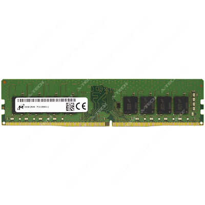 Micron 32GB 2Rx8 PC4-2666V DIMM DDR4-21300 Non-ECC 288-Pin Desktop