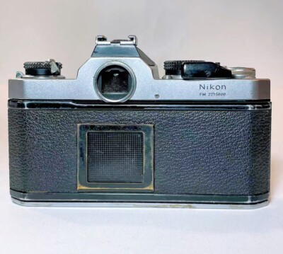 Nikon FM 35mm SLR Film Camera chrome SN2275800 | eBay