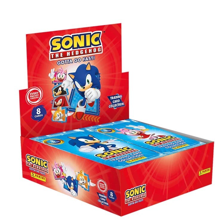 2024 Panini Sonic The Hedgehog Gotta Go Fast! Factory Sealed
