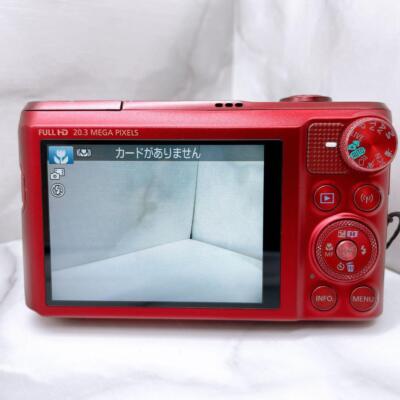 Excellent 5+Canon PowerShot SX720 HS-Red Compact Digital Camera