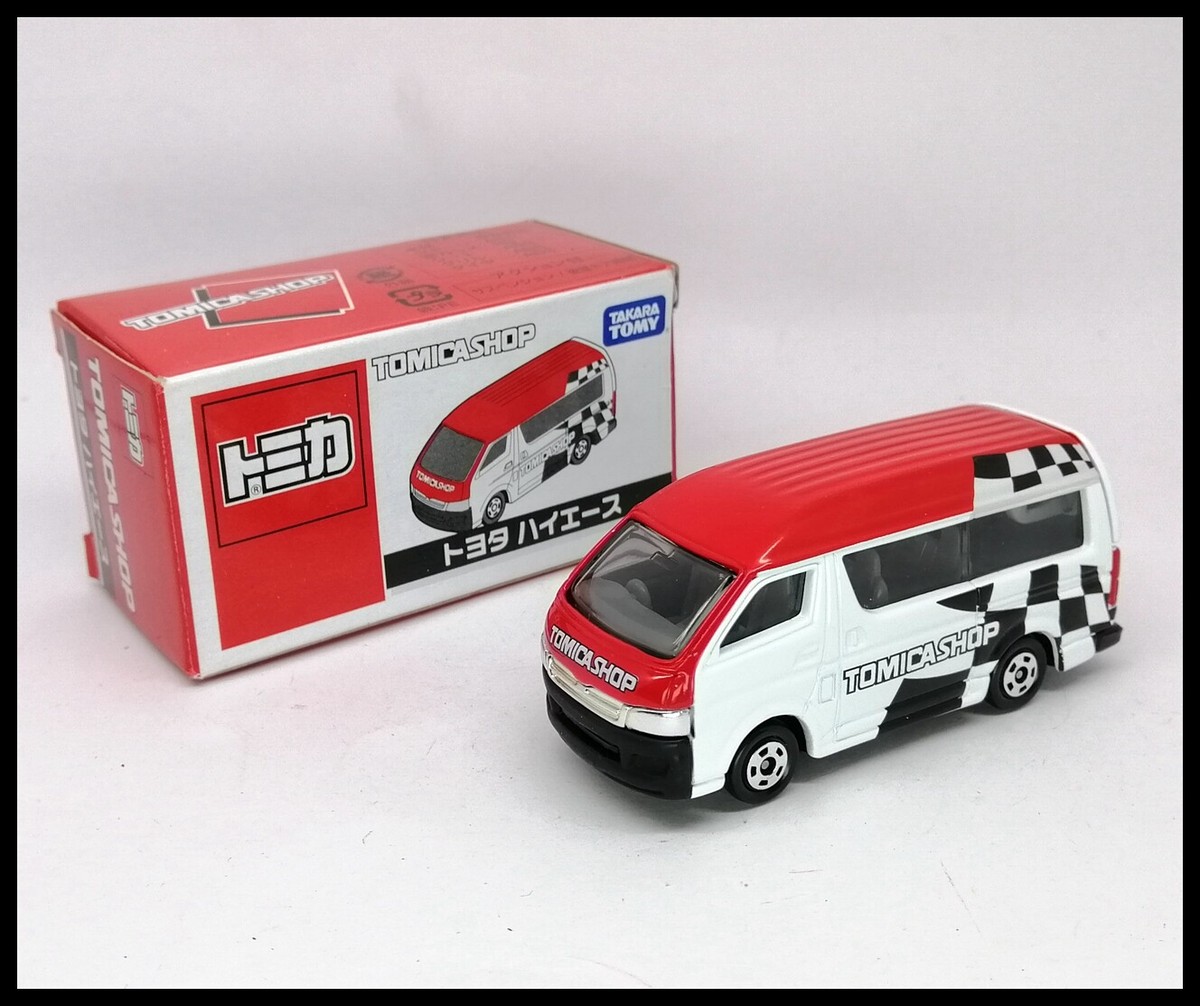 TOMICA SHOP TOYOTA HIACE VAN 1/64 TOMY NEW DIECAST CAR C | eBay