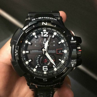 Watch Casio G-Shock 5311 GW-A1100 Black 20Bar ​Analog Japan Mov't