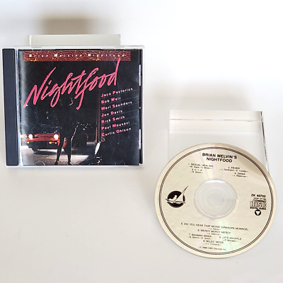 Brian Melvin's Nightfood CD Bob Weir Jaco Pastorius 1988 Global