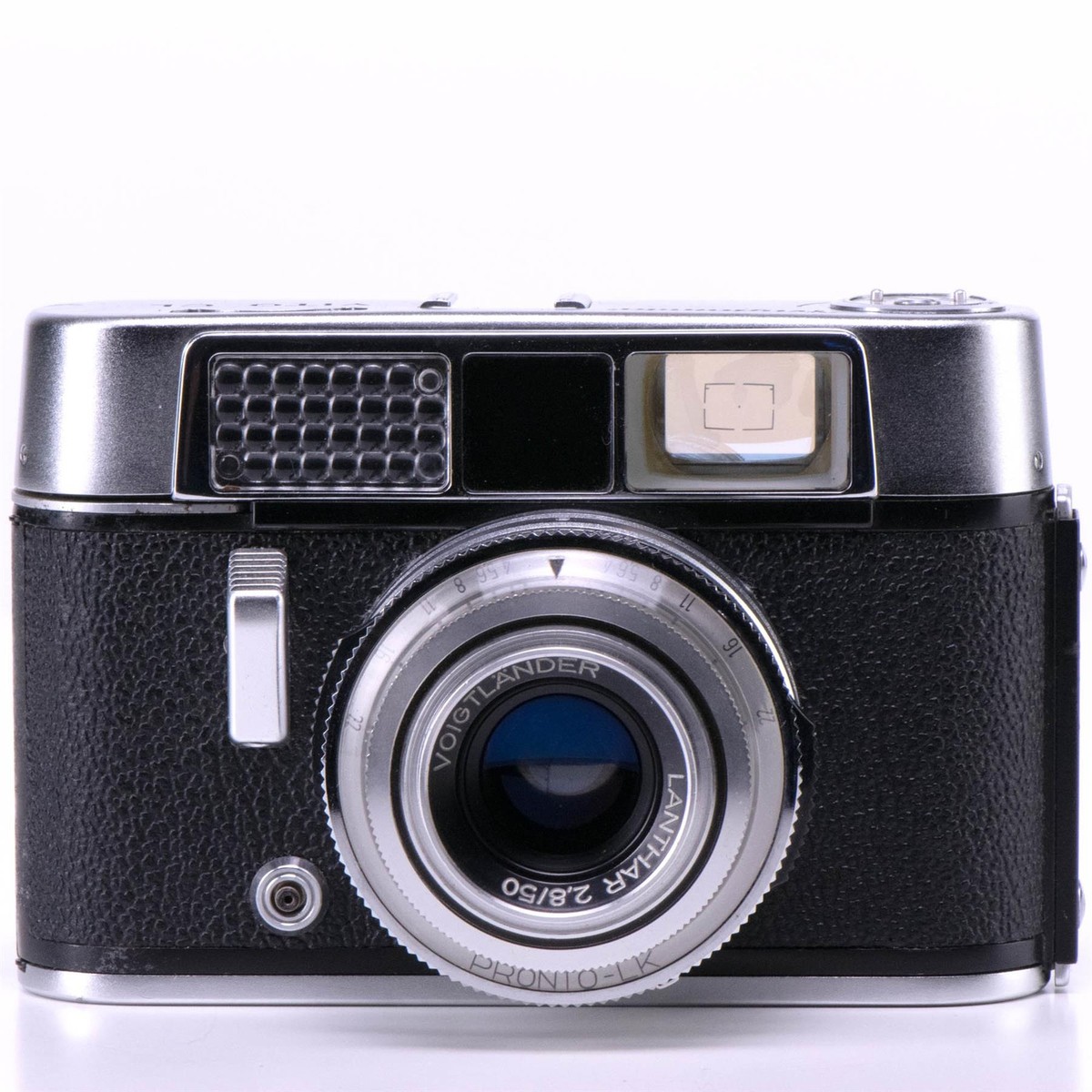 Voigtlander Vito CL Camera | Lanthar 50mm f2.8 lens | White