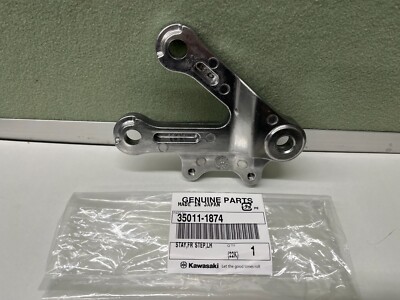 Kawasaki Left Foot Peg Step Mount Stay Ninja ZX6R ZX9R ZX-6R ZX-9R