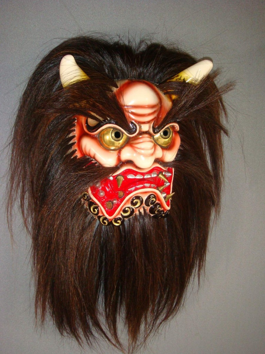 Shuten Douji mask Demon extermination Traditional crafts of Japan