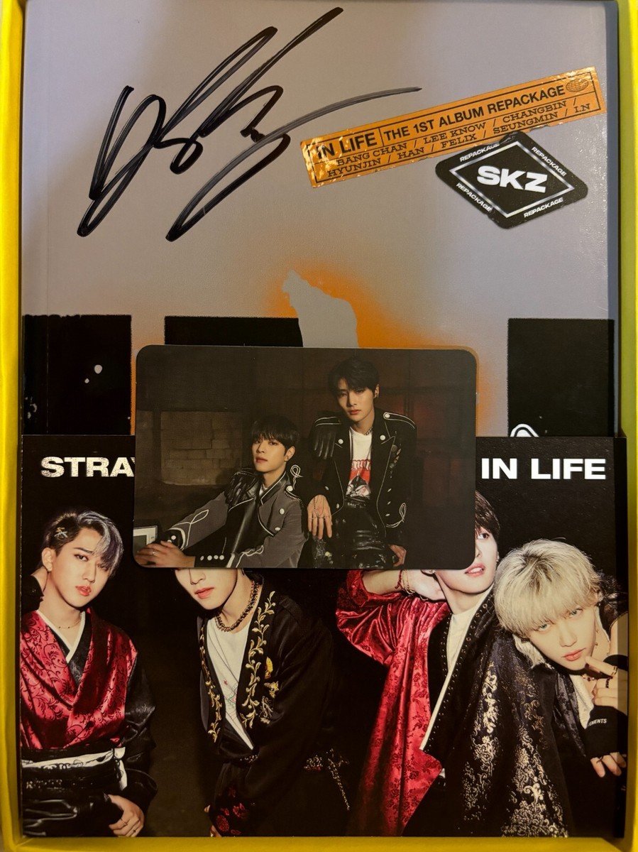 STRAY KIDS [IN LIFE] FELIX Autographed Signed Album STRAYKIDS IN生