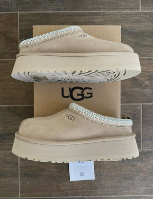 UGG Tazz SAND Platform Slipper US Women Size 6 - 10 1122553-SAN