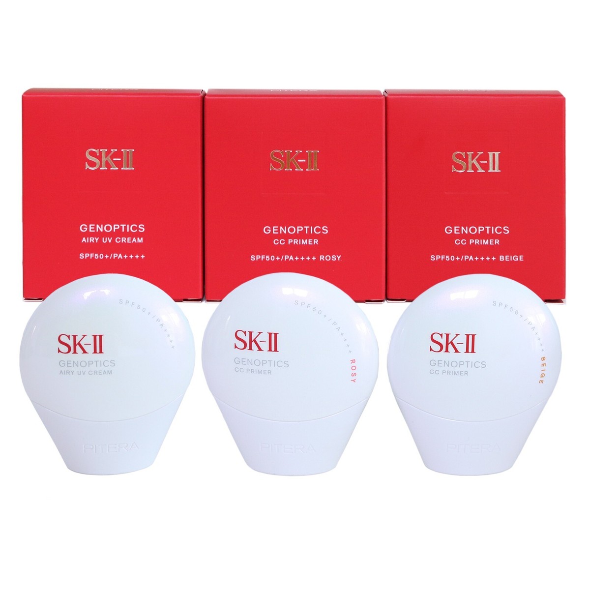 SK2 SK-II Genoptics UV CC Primer SPF 50+/PA++++ 30g + Gift (Airy