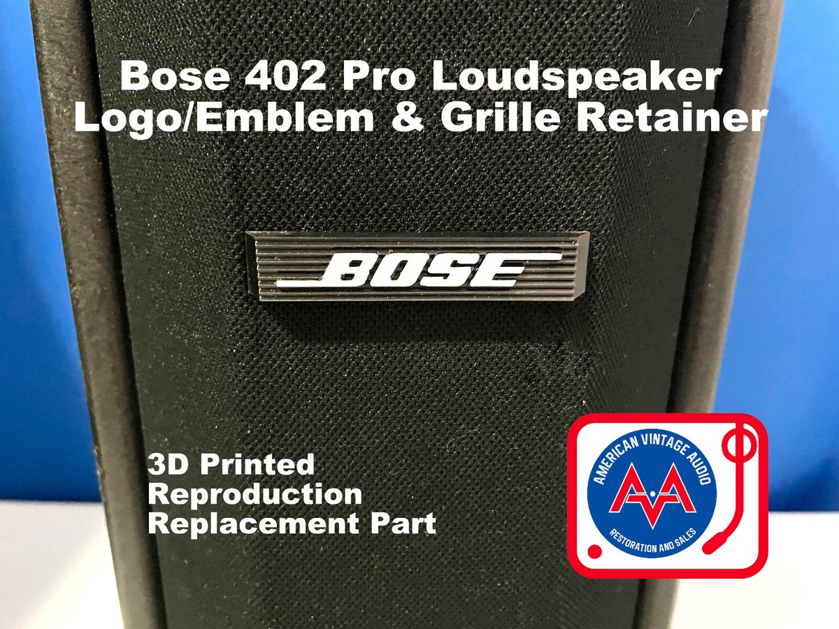 Bose 402 Speaker Logo/Emblem & Grille Retainer Part | eBay