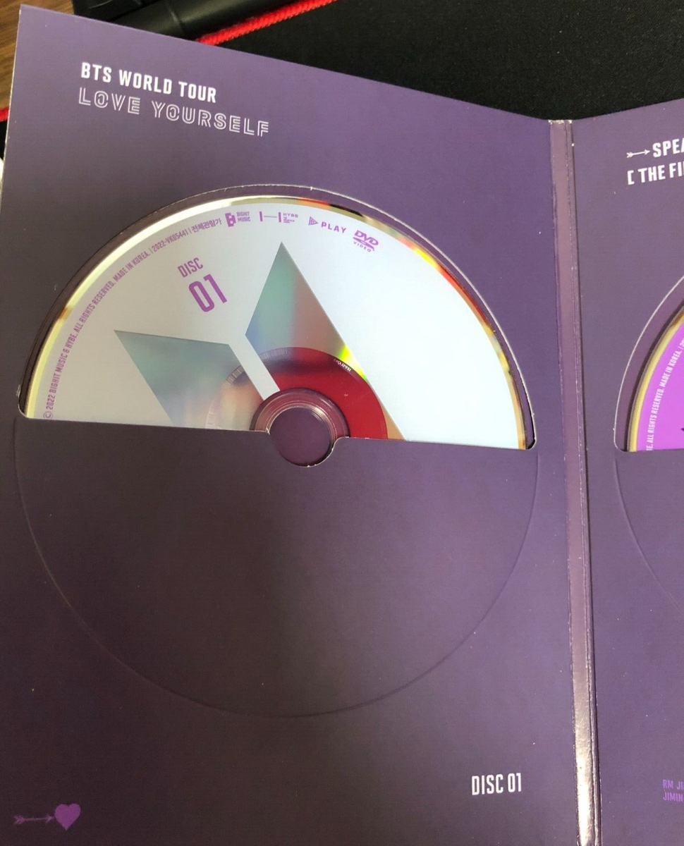 BTS World Tour Love Yourself:Speak Yourself THE FINAL SEOUL DVD J
