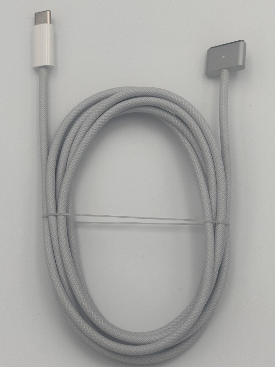 Genuine Apple USB-C to MagSafe 3 Silver Cable (2 m) - MLYV3AM/A