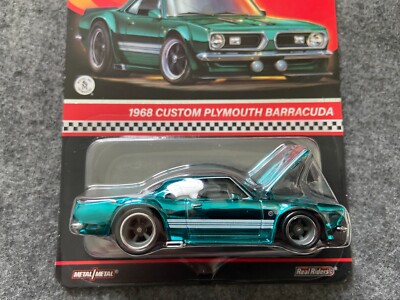 1968 Custom Plymouth Barracuda RLC Red Line Club Hot Wheels | eBay