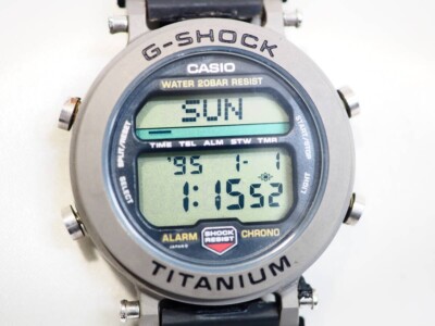 Casio G-SHOCK MRG-1 MR-G 200M Titanium Vintage Digital Watch | eBay