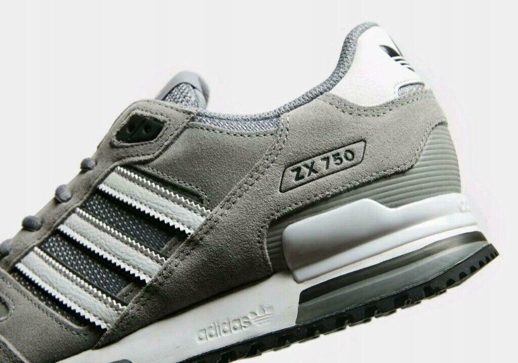 Adidas Originals ZX 750 Men's (UK 6 - 12) Grey Brand New | eBay