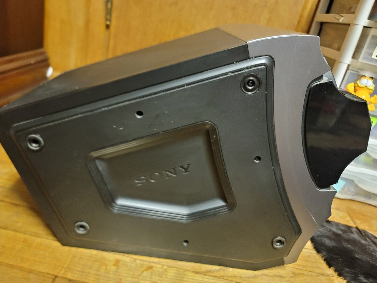 Sony SS-ZX99i X-Round Stereo System Speaker VTG Loud Music Wooden