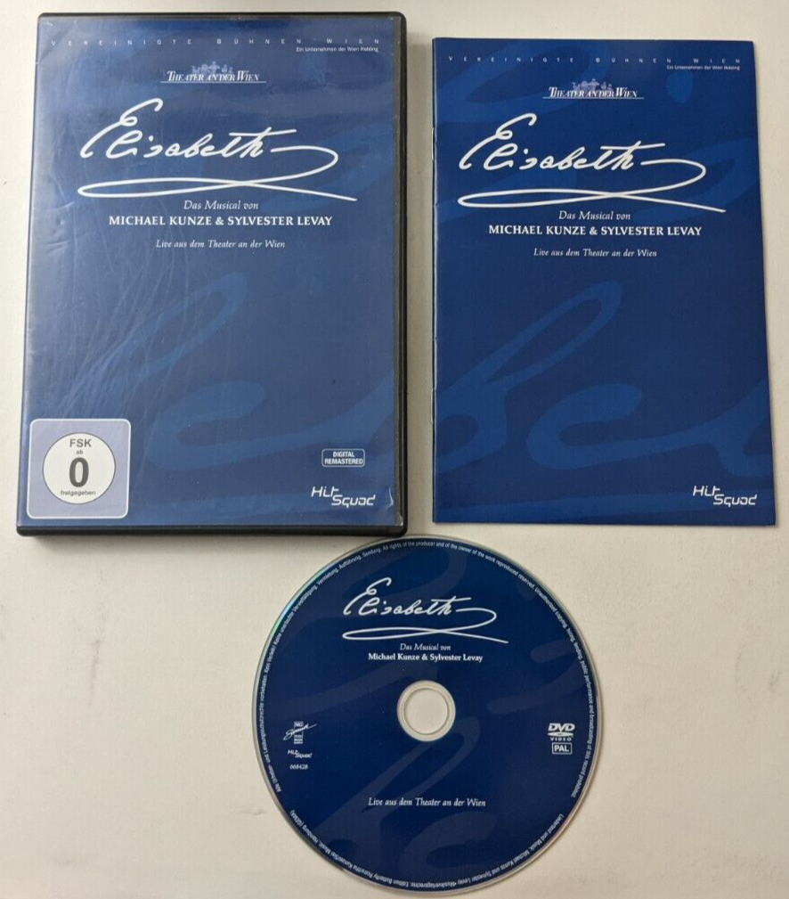 Elisabeth Das Musical DVD Michael Kunze Sylvester Levay Live