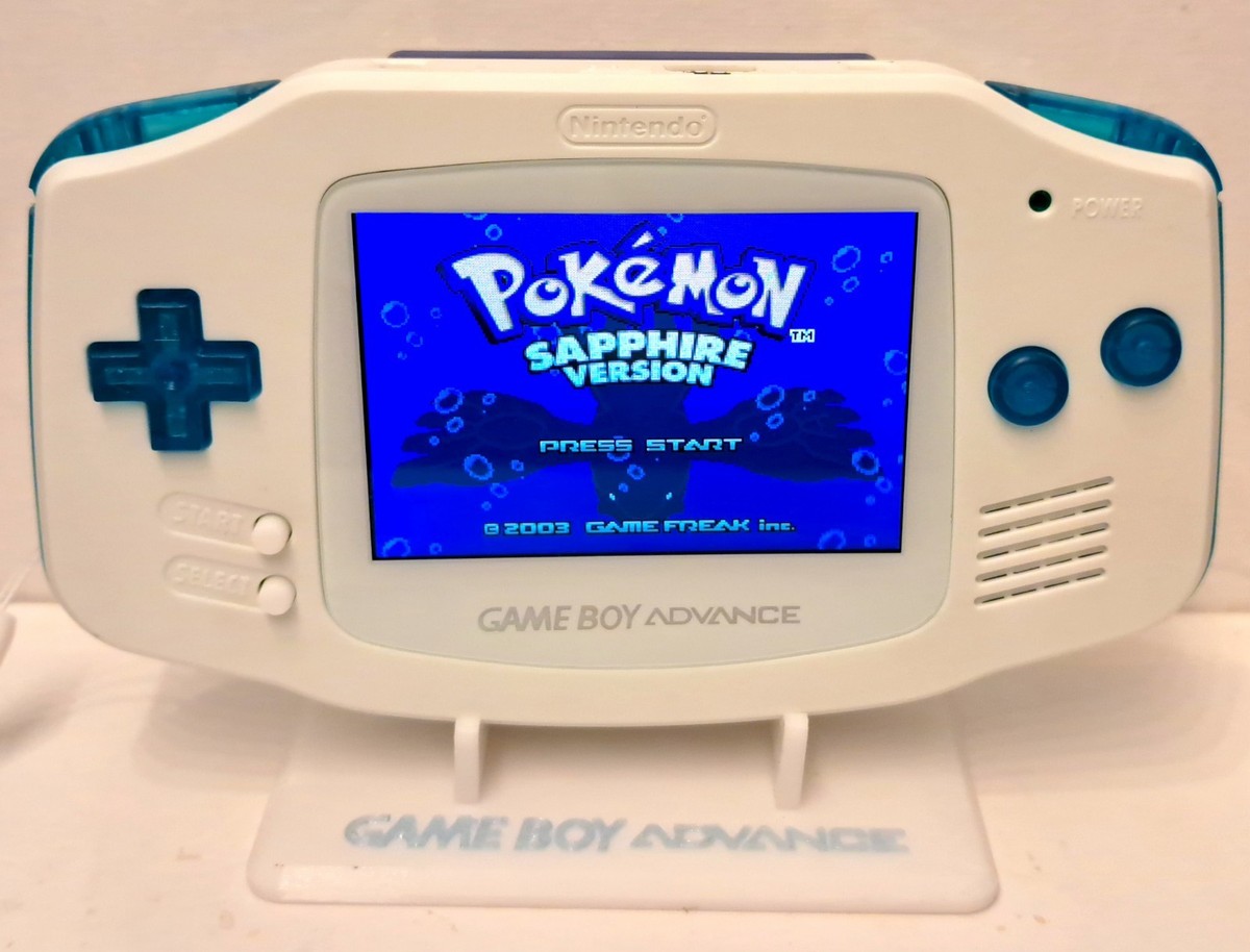 Nintendo GameBoy Advance Video Game Console WHITE - IPS SCREEN