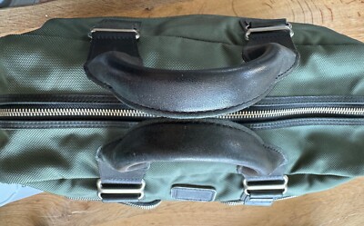 TUMI ALPHA BRAVO 22340SPH Briefcase Business Laptop Bag Green Men