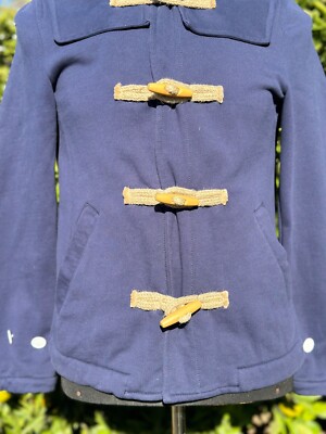 Comme Des Garcons Short Duffle Coat Hoodie Cardigan SS19905 Size M