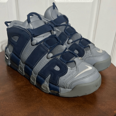 Nike Air More Uptempo Georgetown Mens Sz 10.5 Basketball Shoes