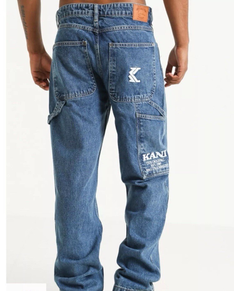 Karl Kani Workwear Jeans Size Large Rare Blue | eBay