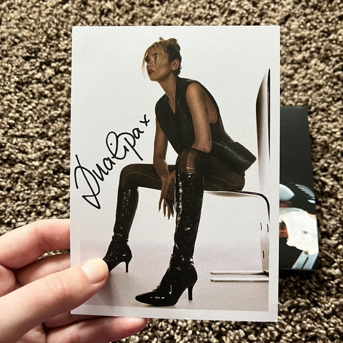 Dua Lipa Future Nostalgia CD & Signed Art Card Autograph | eBay