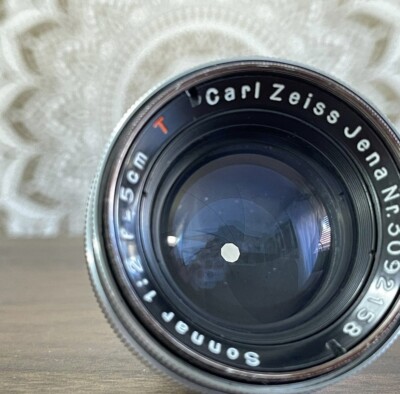 Carl Zeiss Jena T Sonnar 5cm (50mm) f2 Lens, Contax Nikon S Mount