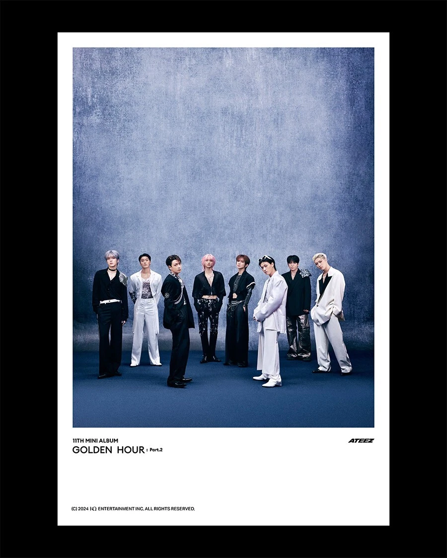 ATEEZ GOLDEN HOUR : PART.2 11th Mini Album CD+Photo Book+5 Card+