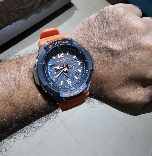 Casio G-Shock Gravitymaster Black Men's Watch - GW-3000M-4AER for