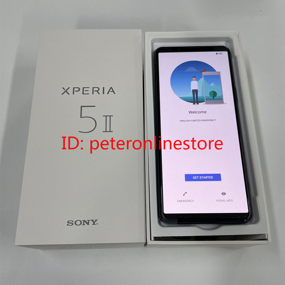 Sony Xperia 5 II XQ-AS52(128GB) XQ-AS72(256GB) Dual SIM Smartphone
