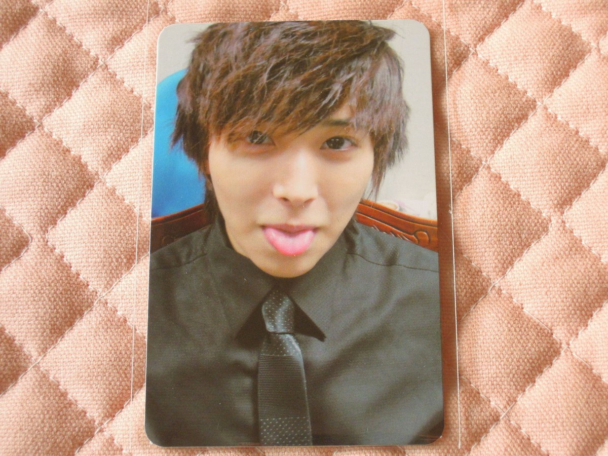 ver. Sungmin) Super Junior 4th Album BONAMANA Photocard K-POP TYPE