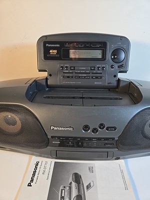 Panasonic RX-DT707 Cobra Top Boombox Ghetto Blaster Stereo Vintage