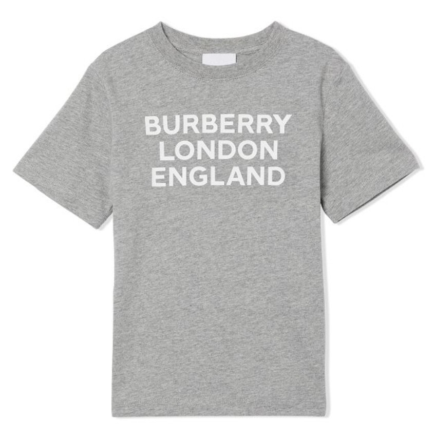 Burberry London England T Shirt Sz 8Youth Gray GREY msrp$230 | eBay