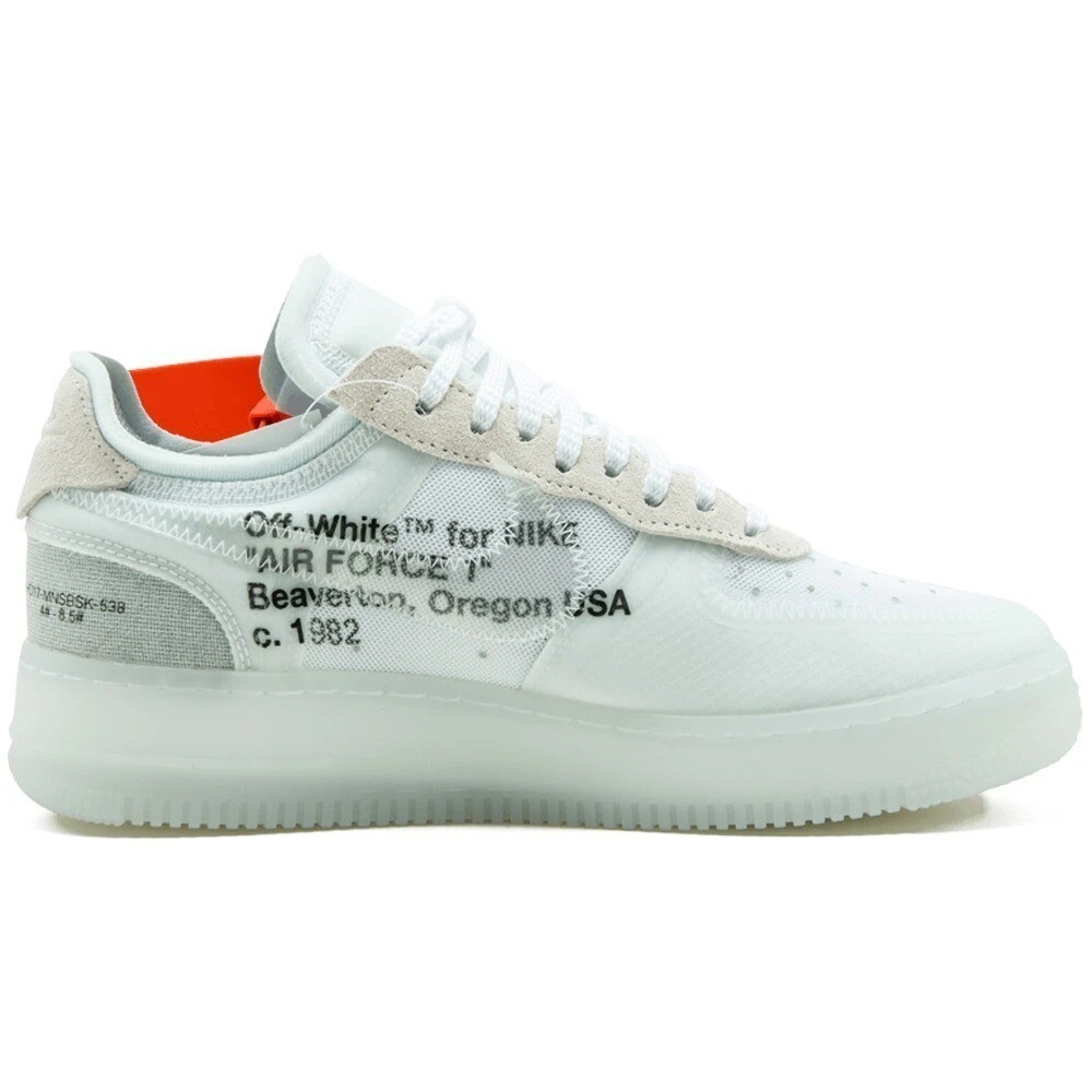 Off-White × Nike The Ten Air Force 1 Low AO4606-100 Men's Size | eBay