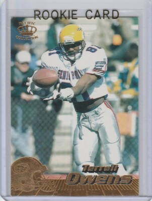 TERRELL OWENS ROOKIE CARD Football San Francisco 49ers Pacific