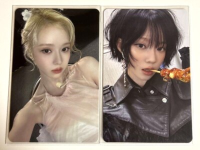 aespa WINTER Whiplash Warner Music Official Photocard Photo card